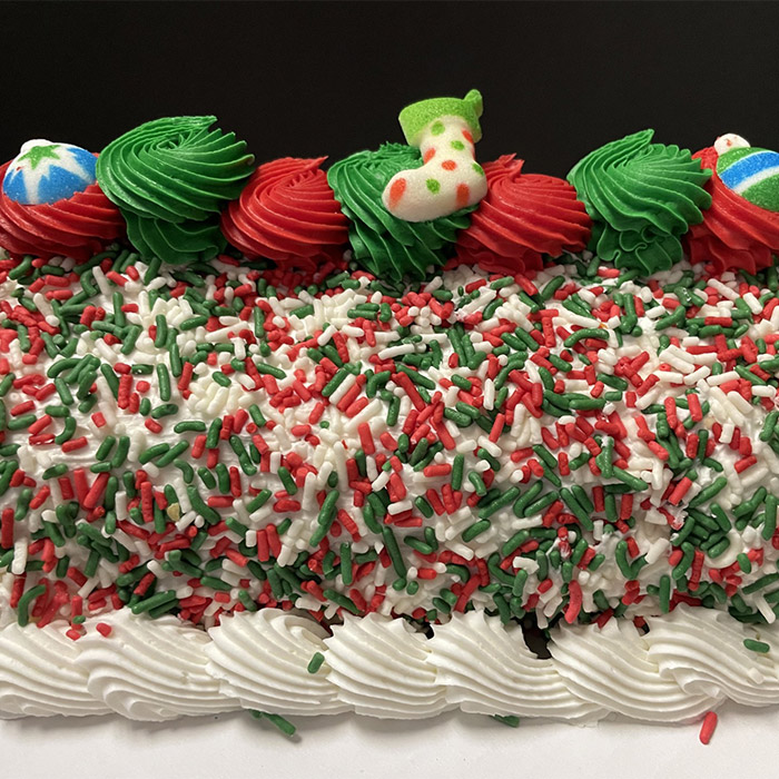 Funfetti Christmas Roll